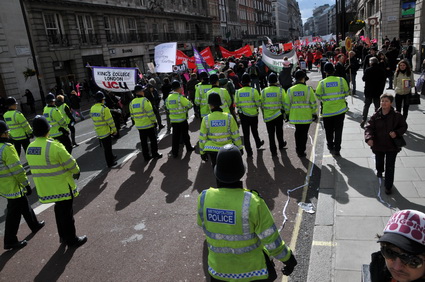 Put People First G20 Demonstration: 'Jobs, Justice, Climate', central London march and Hyde park rally, 28th March, 2009