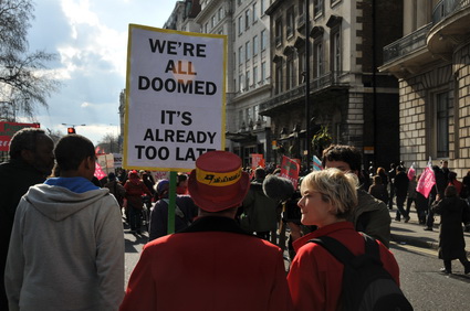 Put People First G20 Demonstration: 'Jobs, Justice, Climate', central London march and Hyde park rally, 28th March, 2009