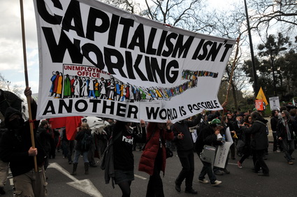Put People First G20 Demonstration: 'Jobs, Justice, Climate', central London march and Hyde park rally, 28th March, 2009