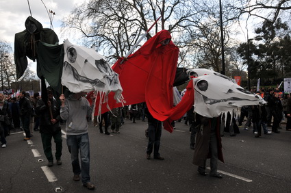 Put People First G20 Demonstration: 'Jobs, Justice, Climate', central London march and Hyde park rally, 28th March, 2009