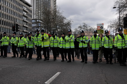 Put People First G20 Demonstration: 'Jobs, Justice, Climate', central London march and Hyde park rally, 28th March, 2009