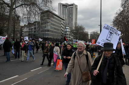 Put People First G20 Demonstration: 'Jobs, Justice, Climate', central London march and Hyde park rally, 28th March, 2009