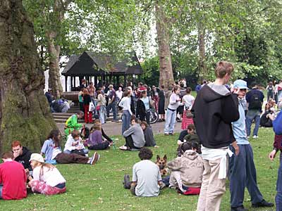 Jayday Cannabis March and Festival, Kennington Park meet up, 5th June 2004