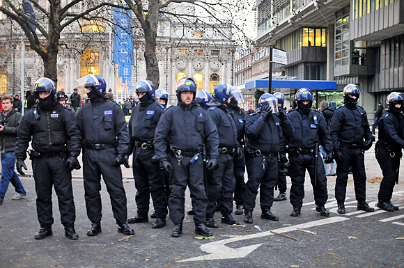Student national demonstration against the cuts, Parliament, London, Thursday 9th December, 2010