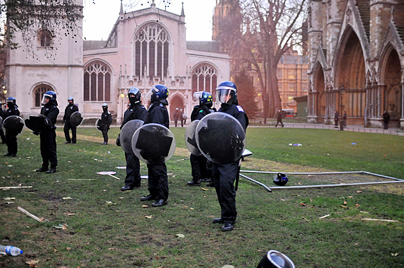Student national demonstration against the cuts, Parliament, London, Thursday 9th December, 2010