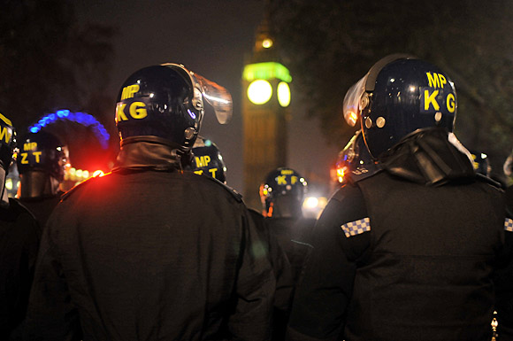 Student national demonstration against the cuts, Parliament, London, Thursday 9th December, 2010