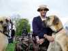 My mate with his huge dogs
