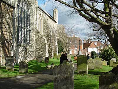 The Parish Church of St Mary The Virgin, Rye, Sussex, UK