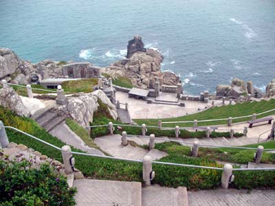 Minack Theatre near Porthcurno, Cornwall, March 2003