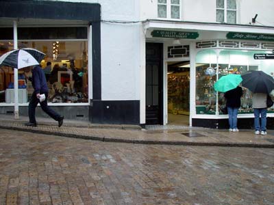 Rainy St Ives, St. Ives, Cornwall, March 2003