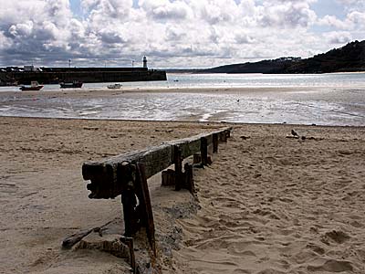 St Ives harbour, St Ives, Cornwall, April 2004