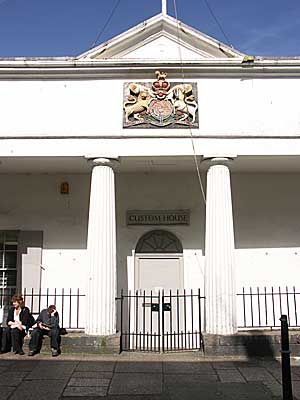 Custom House, Falmouth , Cornwall, April 2004