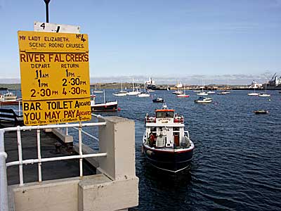 Prince of Wales pier, Falmouth, Cornwall, April 2004