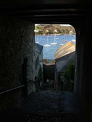 Alleyway, Falmouth, Cornwall, April 2004