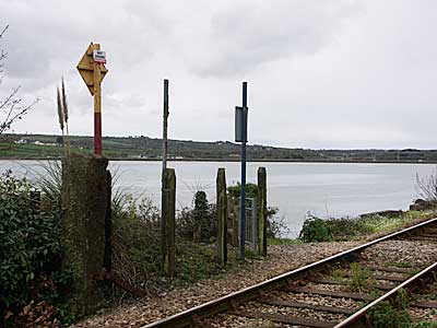 Lelant Station, St Ives, Cornwall, April 2004