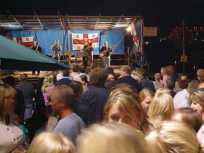 Jazz at the Sloop Inn, St Ives, Cornwall, August 2005