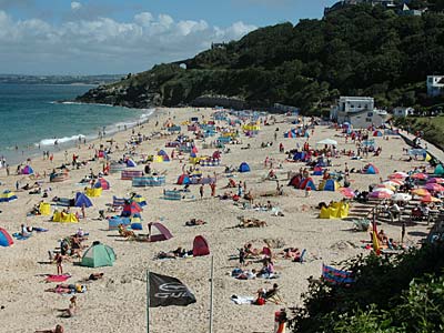 Porthminster Beach, St Ives, Cornwall, August 2005