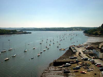 Boats on the Tamar, Cornwall