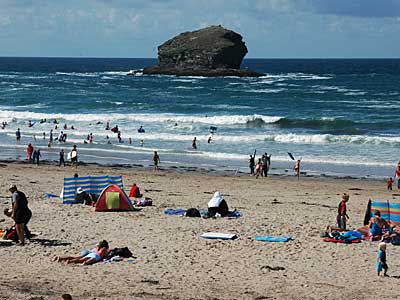 Portreath, Cornwall, August 2005
