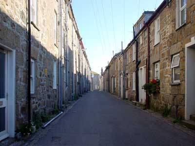 Houses on the Island, St Ives, Cornwall, August 2002