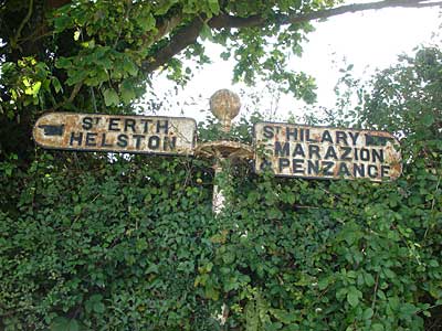 On the road to Penzance, Cornwall, August 2005