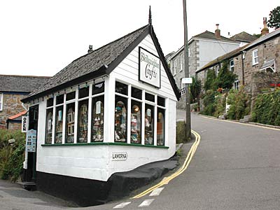 Skillywidden Gift Shop, Mousehole, Cornwall, August 2005