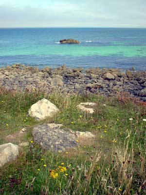 Watching the seals, St Ives, Cornwall, August 2002