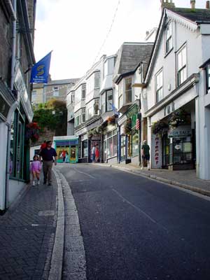 Treganna Hill, St Ives, Cornwall, August 2002