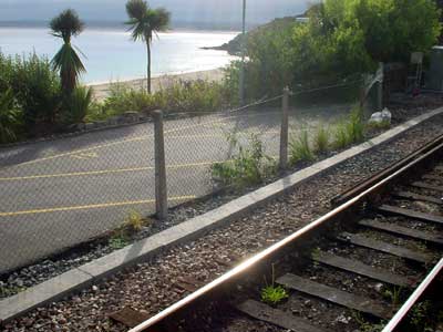 View from the station, St Ives, Cornwall, August 2002
