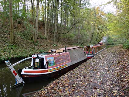 A walk from Chirk along the Llangollen Canal to Pentre and Froncysyllte, north Wales