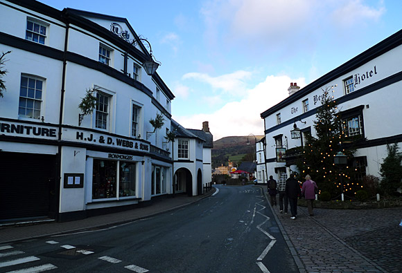 Photos of Crickhowell (Crucywel), Powys, Mid Wales, UK - street views, architecture and town scenes