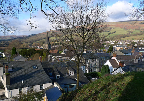 Photos of Crickhowell (Crucywel), Powys, Mid Wales, UK - street views, architecture and town scenes