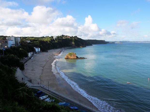 Photos from the beaches, harbour and streets of Tenby / Dinbych-y-Pysgod, a walled seaside town in Pembrokeshire, South West Wales, UK