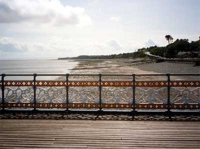 End of a summer's day, Penarth Pier