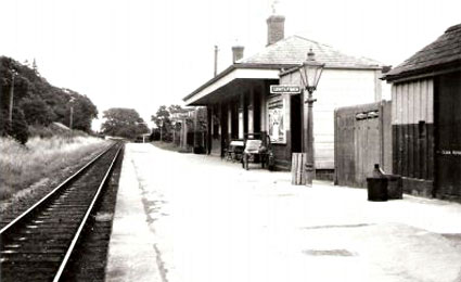 Whitney-on-Wye railway station, Hay to Eardisley railway, Wale