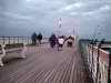 Disembarking at Penarth Pier
