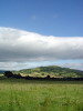 Hillside cloud, Powys, Wales