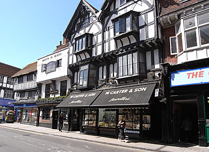 Photos of Salisbury, cathedral city in Wiltshire, south west England, UK