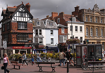 Photos of Salisbury, cathedral city in Wiltshire, south west England, UK