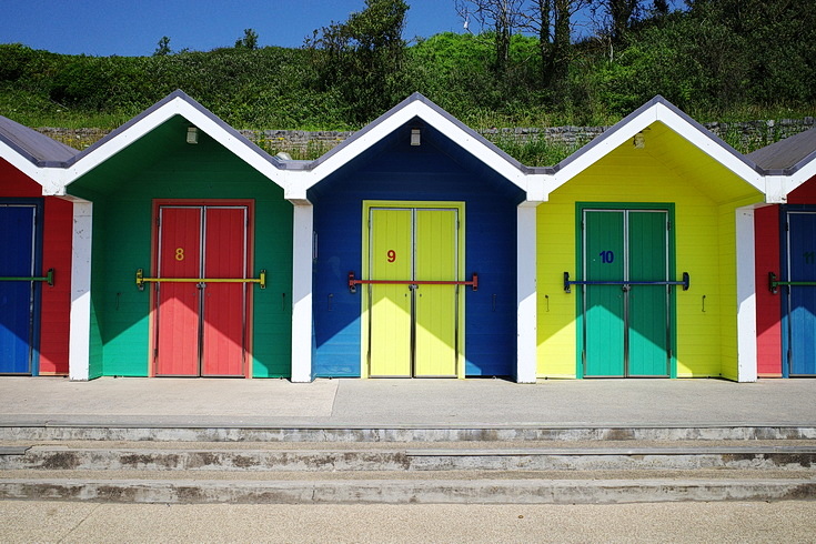 In photos: a summer afternoon in Barry Island, South Wales