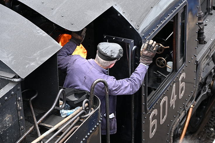 A trip on the Connor and Princes Risborough steam railway in Buckinghamshire, England