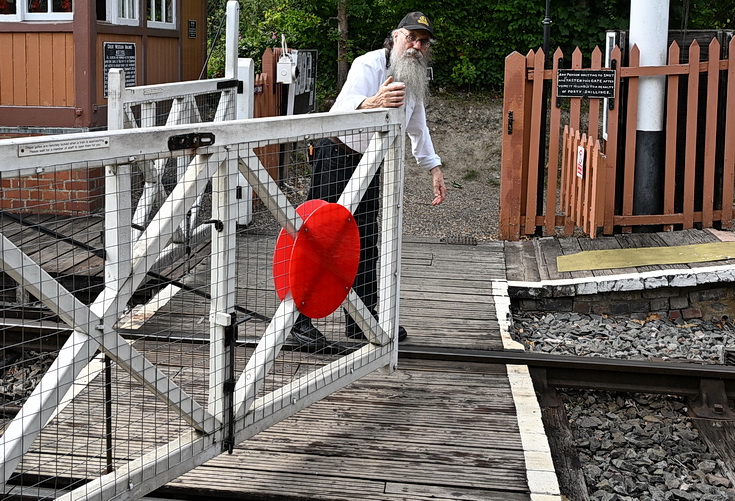 A trip on the Connor and Princes Risborough steam railway in Buckinghamshire, England