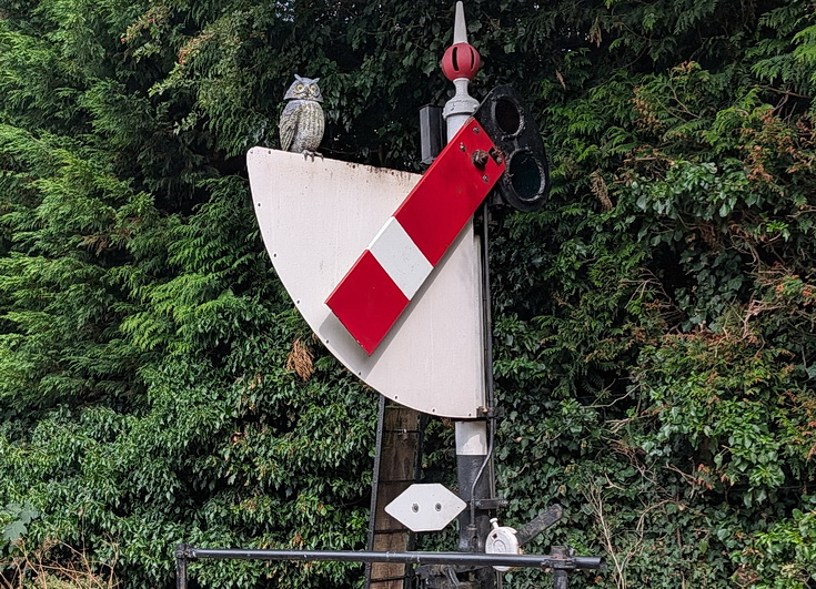 A trip on the Connor and Princes Risborough steam railway in Buckinghamshire, England