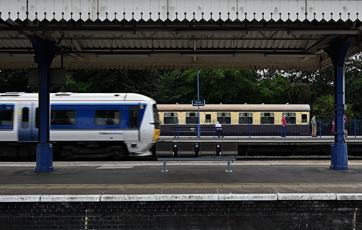 A trip on the Connor and Princes Risborough steam railway in Buckinghamshire, England