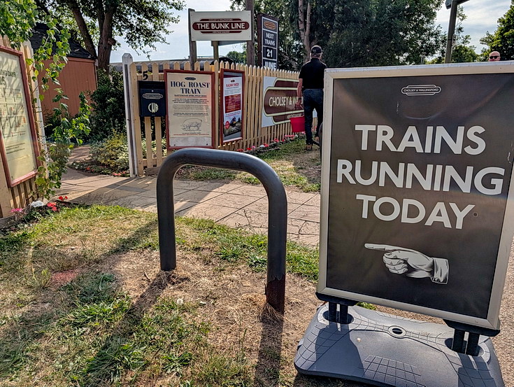 In photos: a trip on the Cholsey and Wallingford preserved railway, Oxfordshire, England