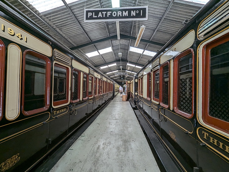 Steam engines, vintage carriages and history at the Didcot Railway Centre