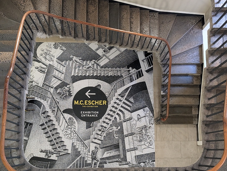 In photos: M.C. Escher. The Exhibition at Somerset House, London