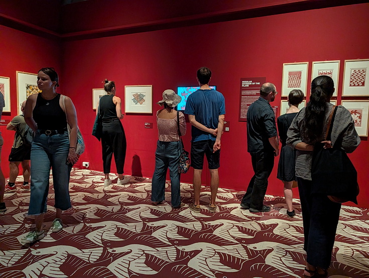 In photos: M.C. Escher. The Exhibition at Somerset House, London