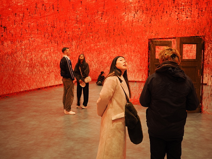In photos: Chiharu Shiota: Threads of Life at the Hayward Gallery