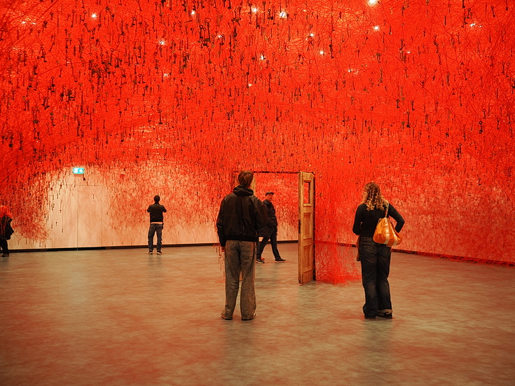 In photos: Chiharu Shiota: Threads of Life at the Hayward Gallery